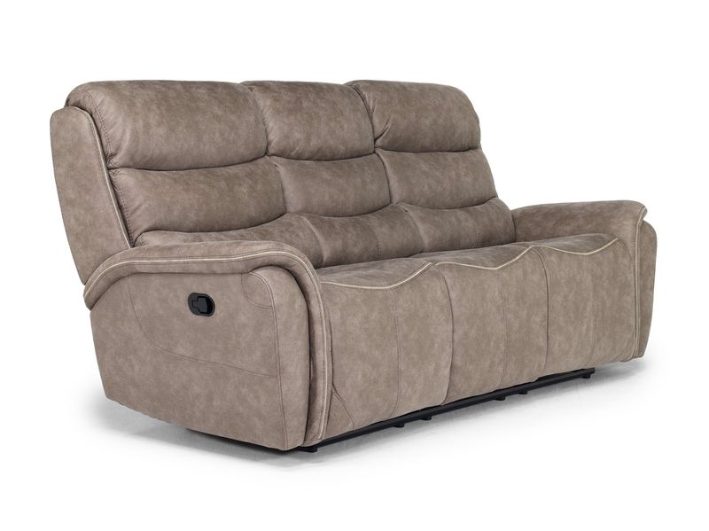 Kamari Reclining Sofa & Consol, AngledAngle