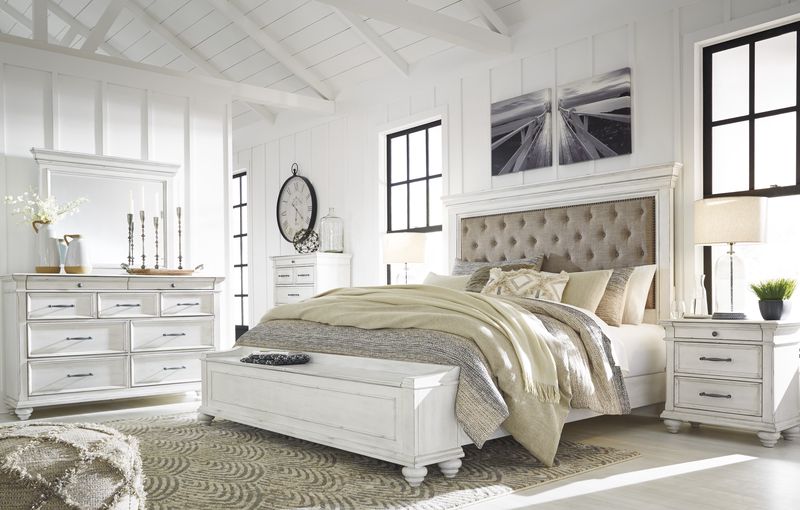 Kanwyn Storage Bed & Dresser &, Styled