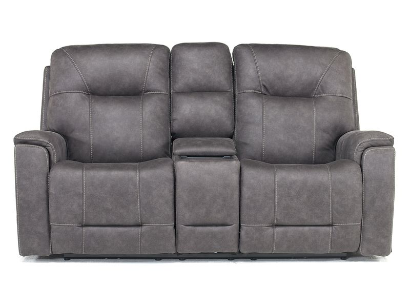 Kingston 3 Power Console Loveseat | Loveseats | Living Room