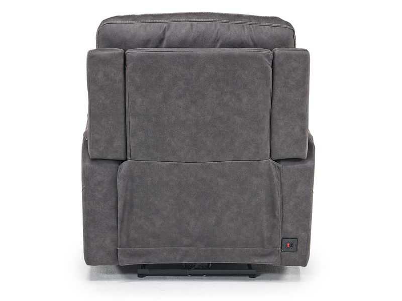 Kingston 3 Power Recliner in Steel Gray | Recliners | Living Room