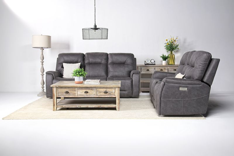 mor furniture sofa and loveseat power leather