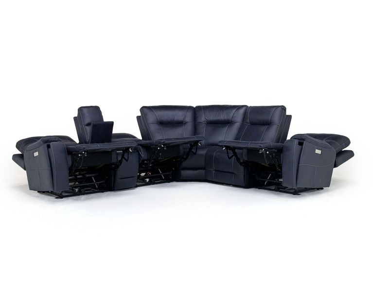 Kingston 6 Piece 3 Power Secti, AngledOpen