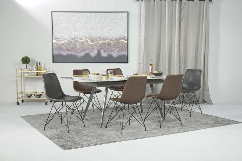 Lucia Dining Table, Styled