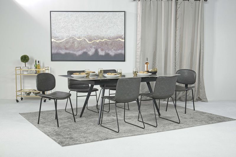 Lucia Dining Table, Styled
