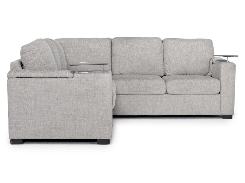 Claire full pullout online tux chaise sectional