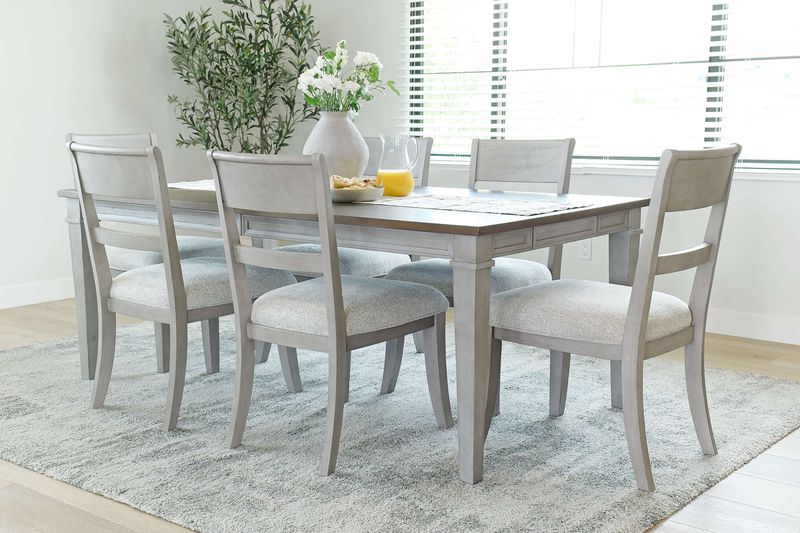 Mariana Dining Table & 6 Chair, Styled