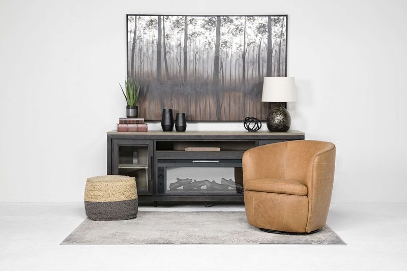 Market Swivel Chair, Styled