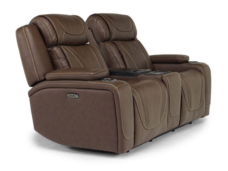 Max 2 Power Console Loveseat, Angle