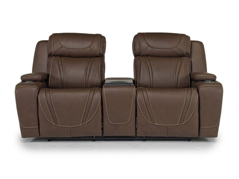Max 2 Power Console Loveseat, Front