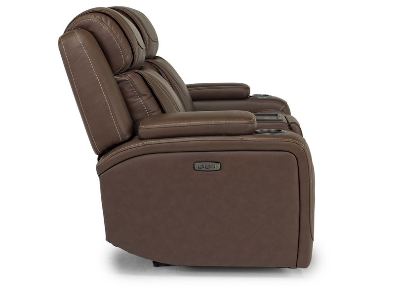 Max 2 Power Console Loveseat, Side