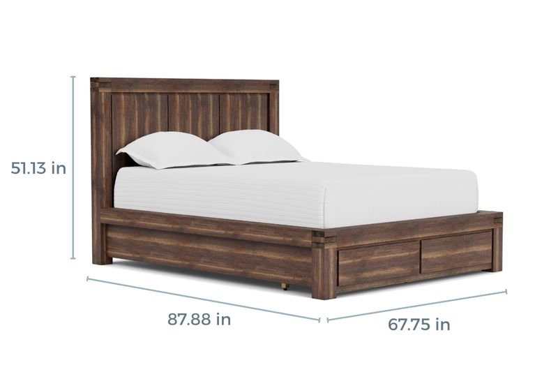 Meadow Panel Bed, 