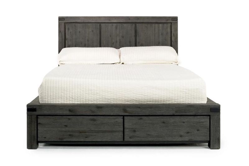 Meadow Panel Bed & Dresser & M, Front