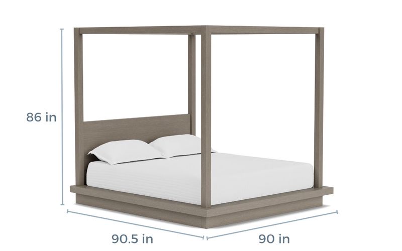 Melbourne Canopy Bed, 
