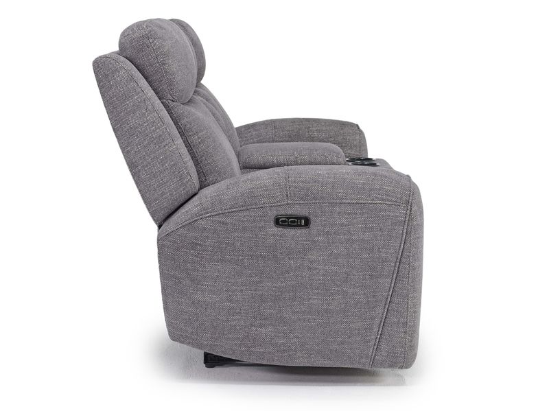 Mia 2 Power Console Loveseat, Side