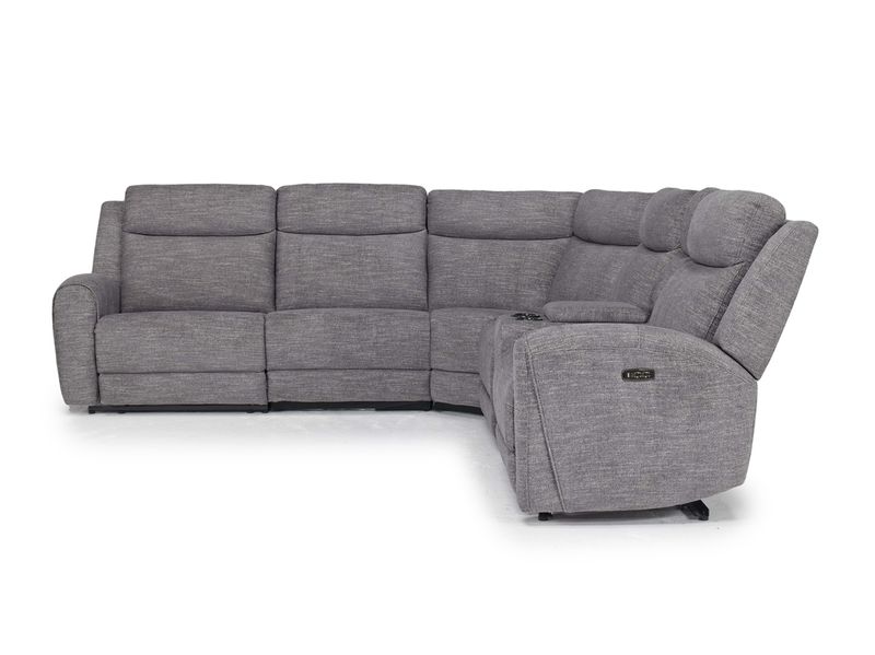 Mia 6 Piece 2 Power Sectional, Front