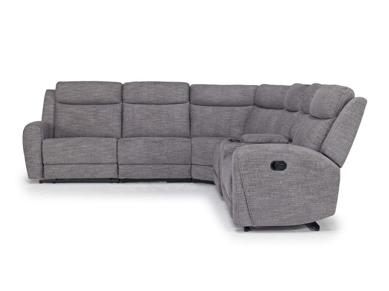 Mia 6 Piece Reclining Sectiona, Front