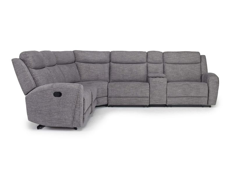 Mia 6 Piece Reclining Sectiona, Side