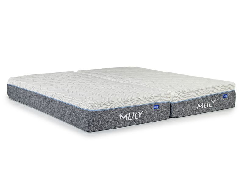 Mlily Aura 12â Plush Hybrid Cool Mattress, Split CA King Mlily Aura 12â Plush Hybrid Cool Mattress, Split CA King