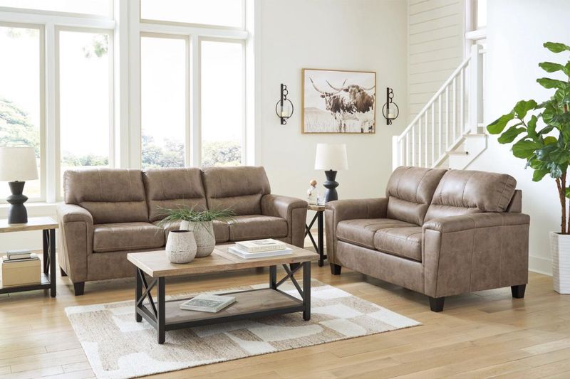 Navi Sofa & Loveseat, Styled