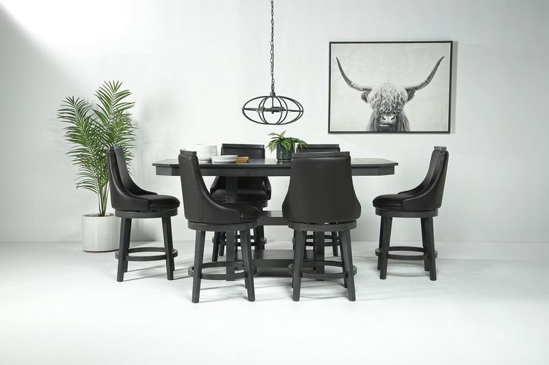 Counter height gray chairs clearance