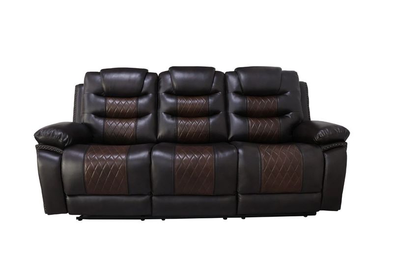 Nikko Reclining Sofa, Front