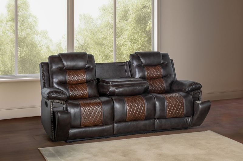 Nikko Reclining Sofa, Styled