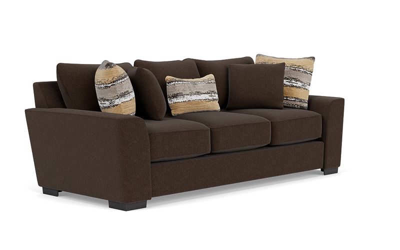 Chocolate brown shop sleeper sofa