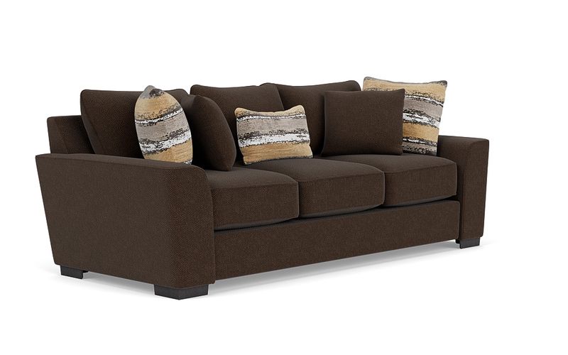 Oracle Queen Sleeper Sofa in Cooper Chocolate, Down