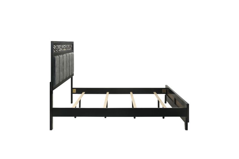 Obsidian Panel Bed, Side