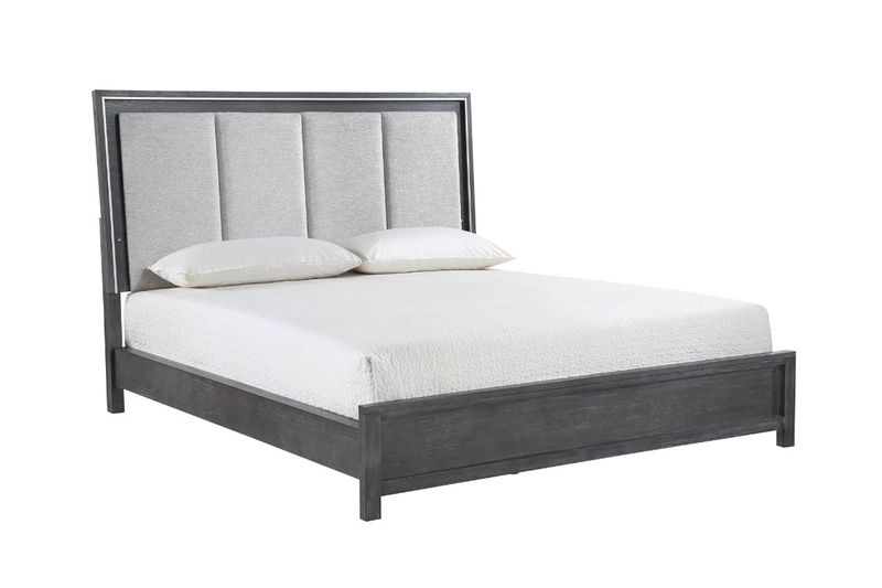 Odessa Panel Bed, AngledAngle