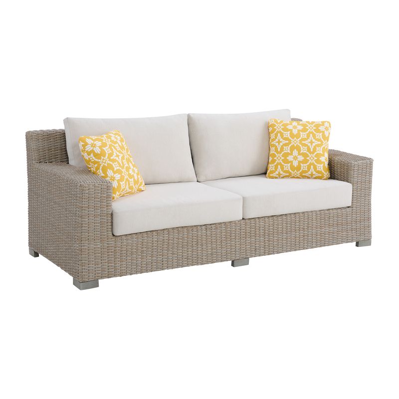 Ollie Outdoor Sofa, Angle