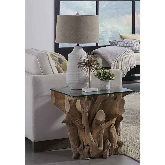 One Occ End Table, Styled One Occ End Table, Styled