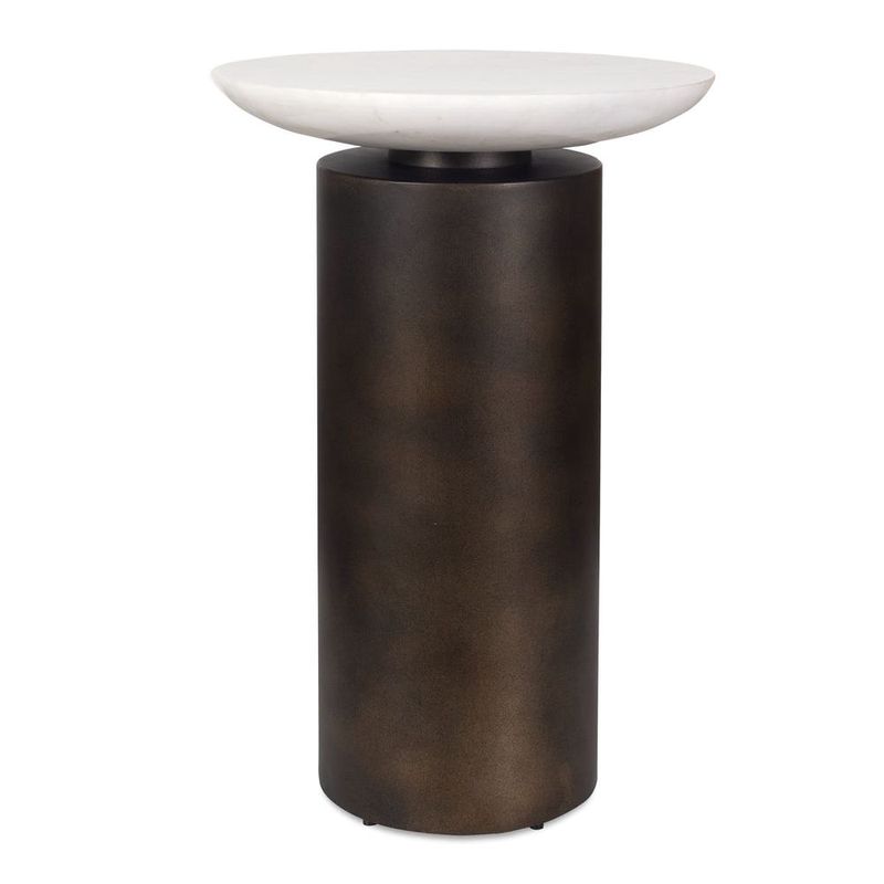 Olso Outdoor Accent Table, Front