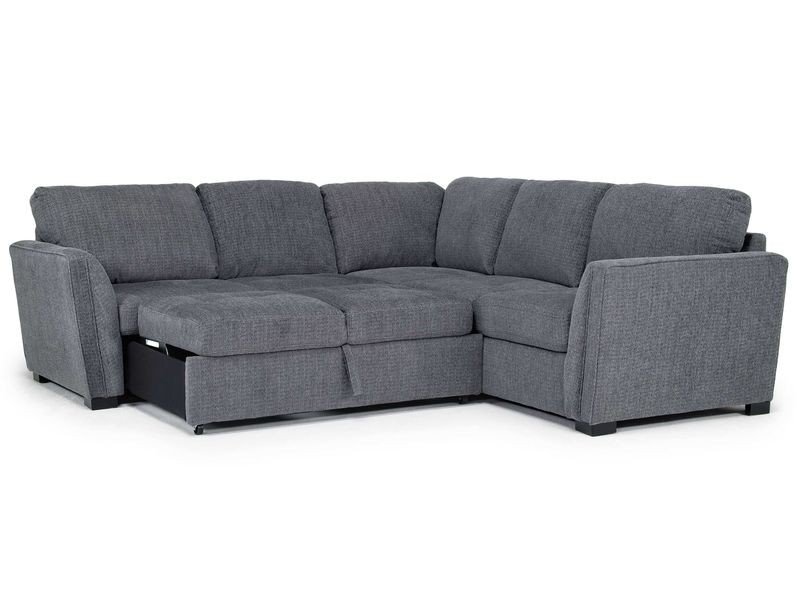 Pasadena grey store sectional group