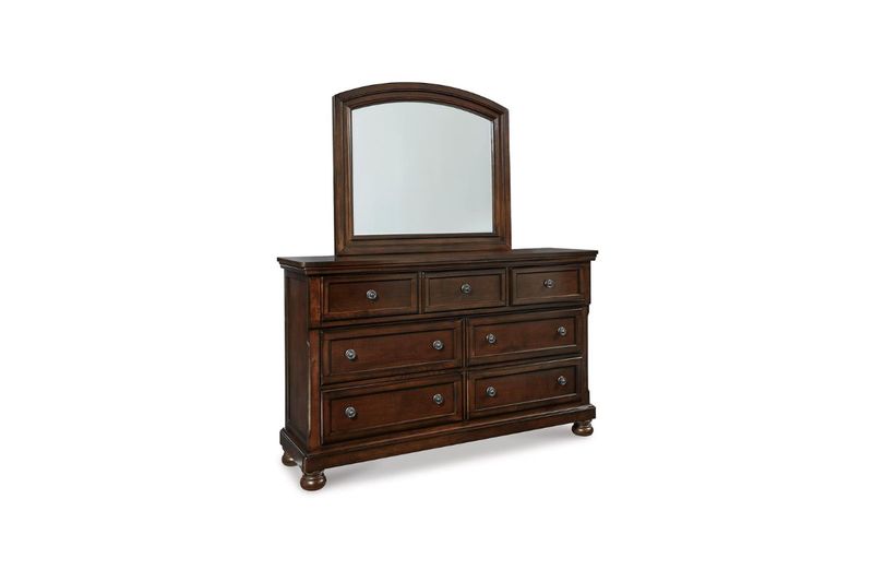 Porter Storage Bed & Dresser &, Angle