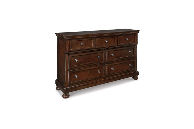 Porter Storage Bed & Dresser &, Angle