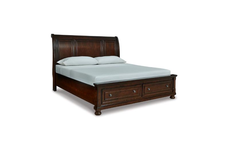 Porter Storage Bed & Dresser &, Angle