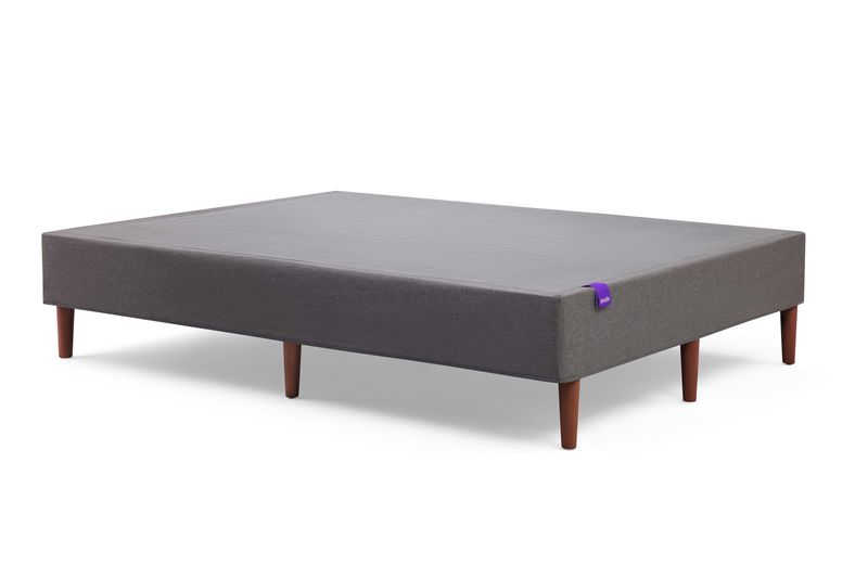 Purple Bed Frame in Charcoal, Eastern King | Mor Furniture