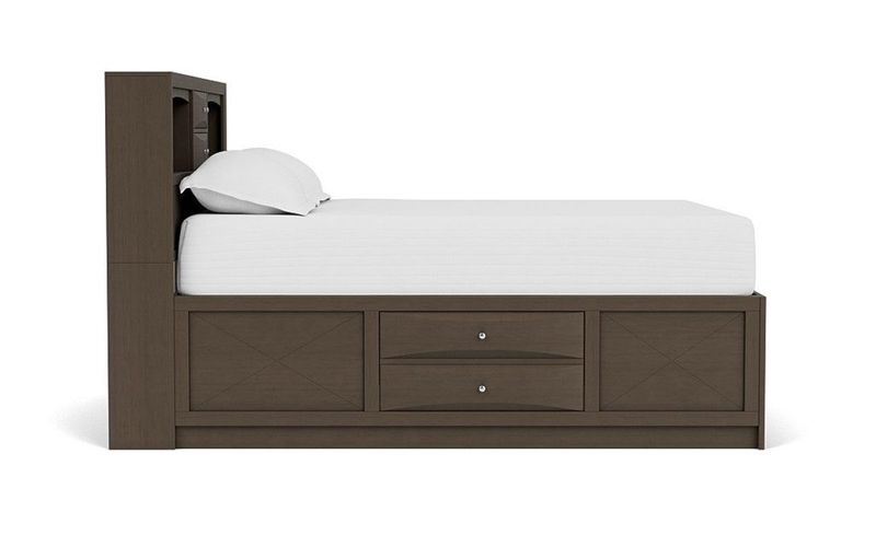 Remi Bookcase Bed & Dresser & , 