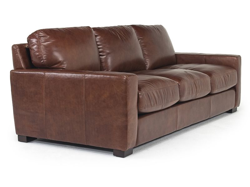 Randall Sofa in Chestnut Leather