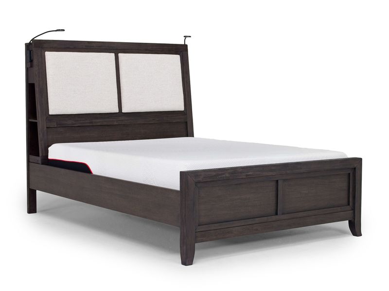 Riley Bookcase Bed, AngledAngle