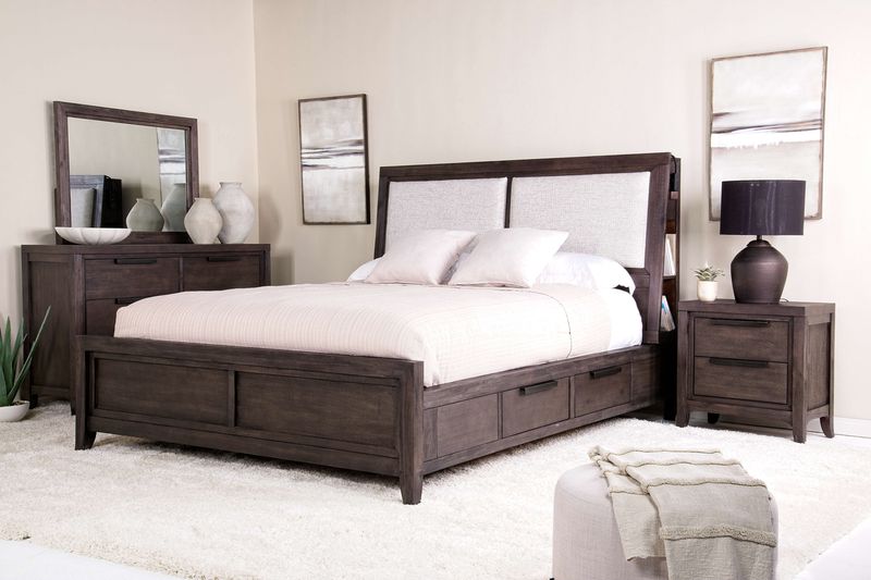 Riley Bookcase Bed & Dresser &, Styled