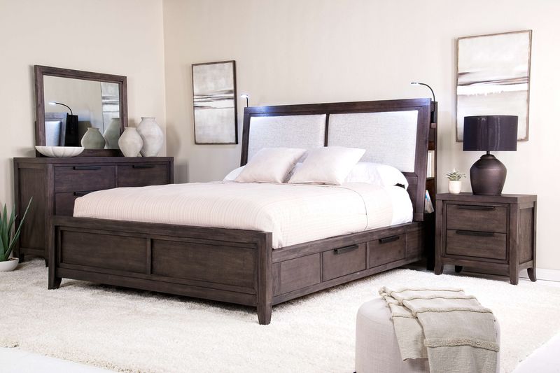 Riley Bookcase Bed & Dresser &, Styled