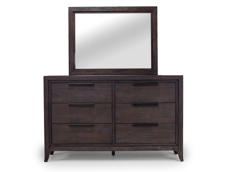 Riley Bookcase Bed & Dresser &, Front
