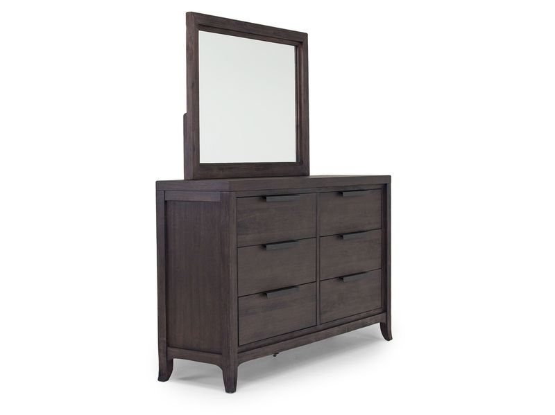 Riley Bookcase Bed & Dresser &, AngledAngle