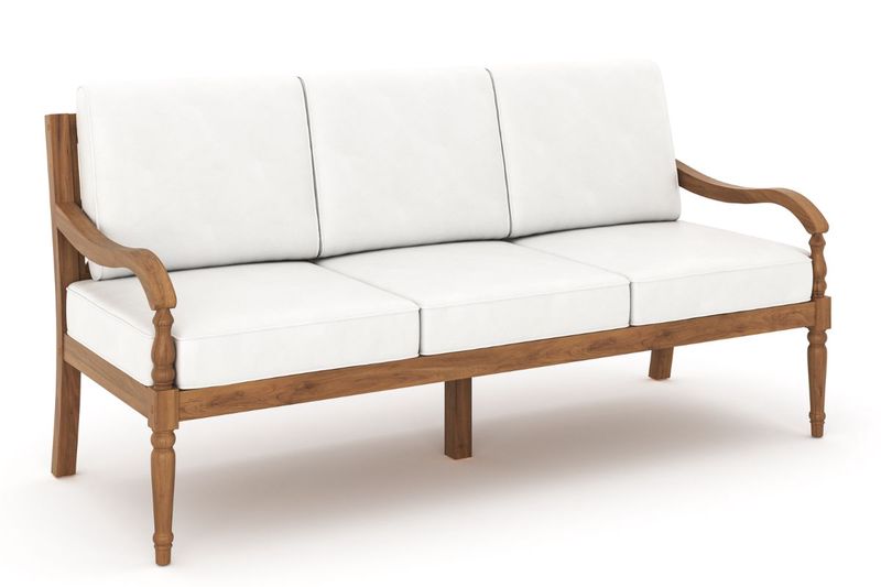 Savannah Patio Sofa, Angle