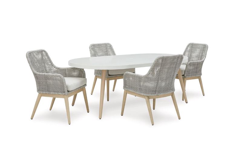 Seton Creek Patio Table & 4 Ch, Seton Creek Patio Table & 4 Ch,