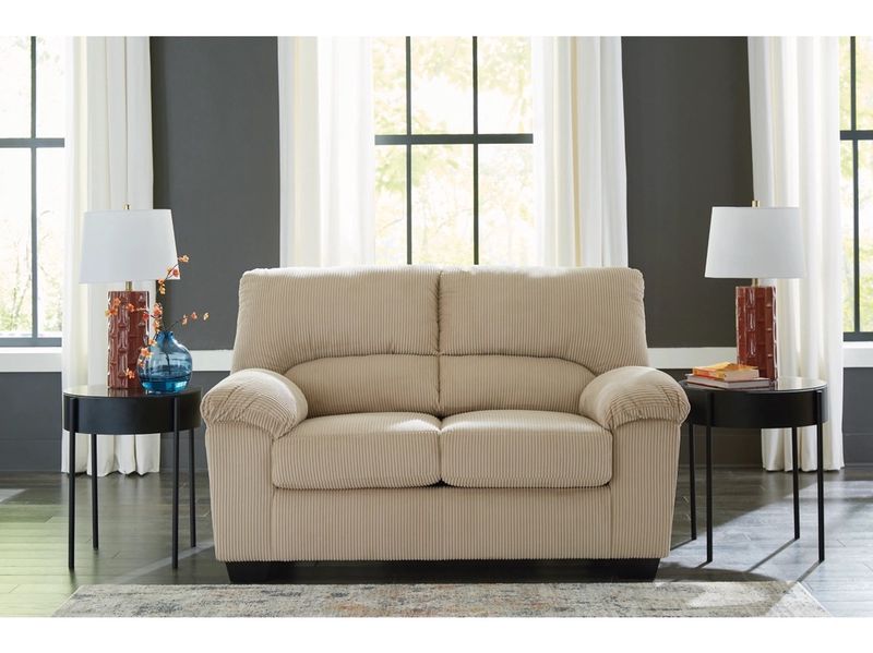 Simple Joy Loveseat, Styled