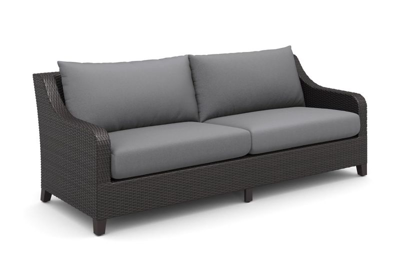 Skye Patio Sofa, AngledAngle
