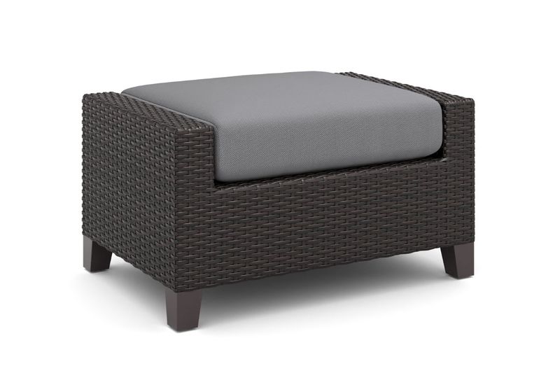Skye Patio Ottoman, Angle